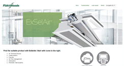 Desktop Screenshot of exselair.flaktwoods.com