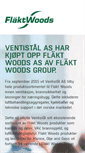 Mobile Screenshot of flaktwoods.no